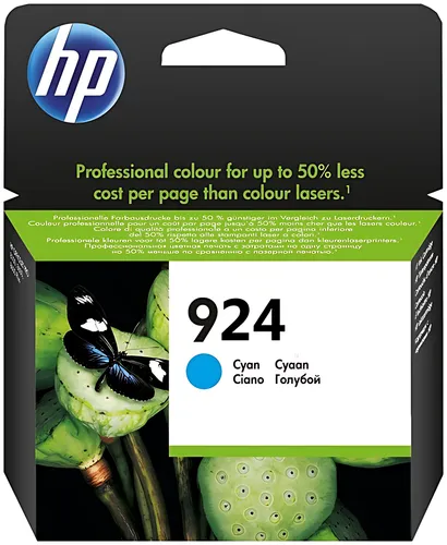 HP 4K0U3NE/924 Tintenpatrone cyan, 400 Seiten ISO/IEC 19752