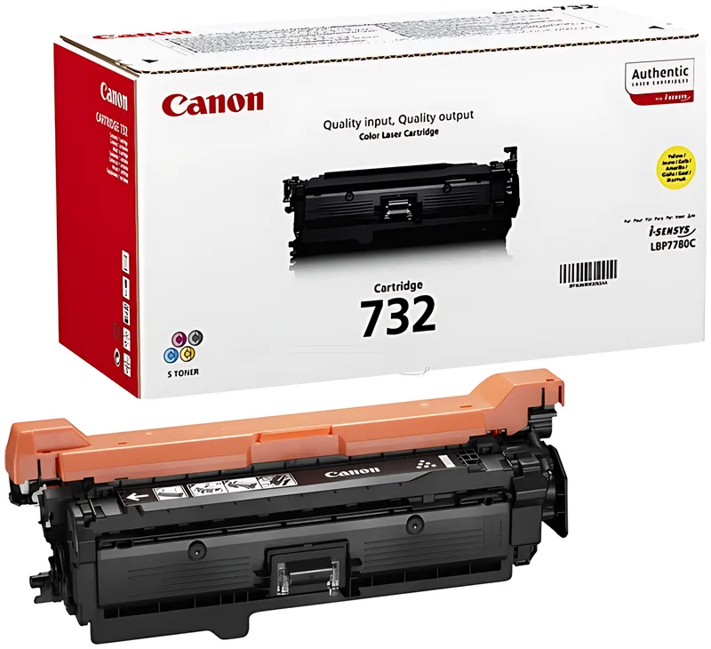Canon 6260B002/732Y Tonerkartusche gelb, 6.400 Seiten ISO/IEC 19798