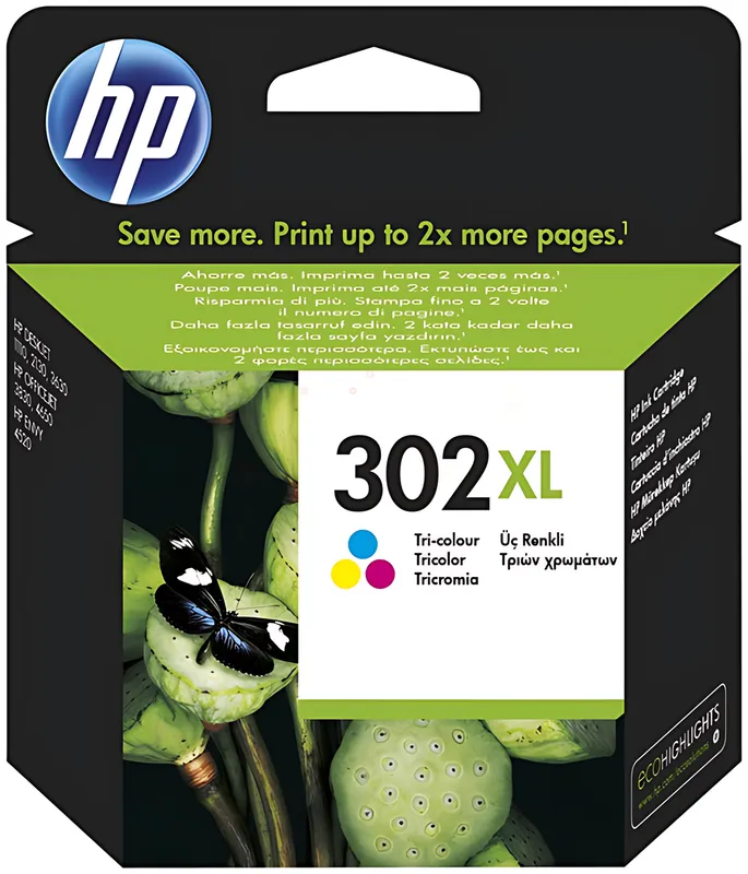 HP 302XL Farbpatrone