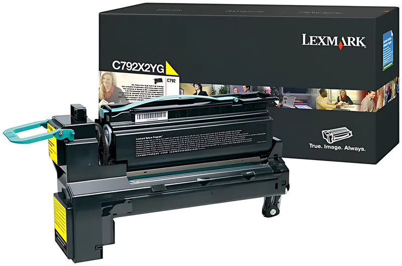 Lexmark C792X2YG Tonerkartusche gelb extra High-Capacity, 20.000 Seiten/5%