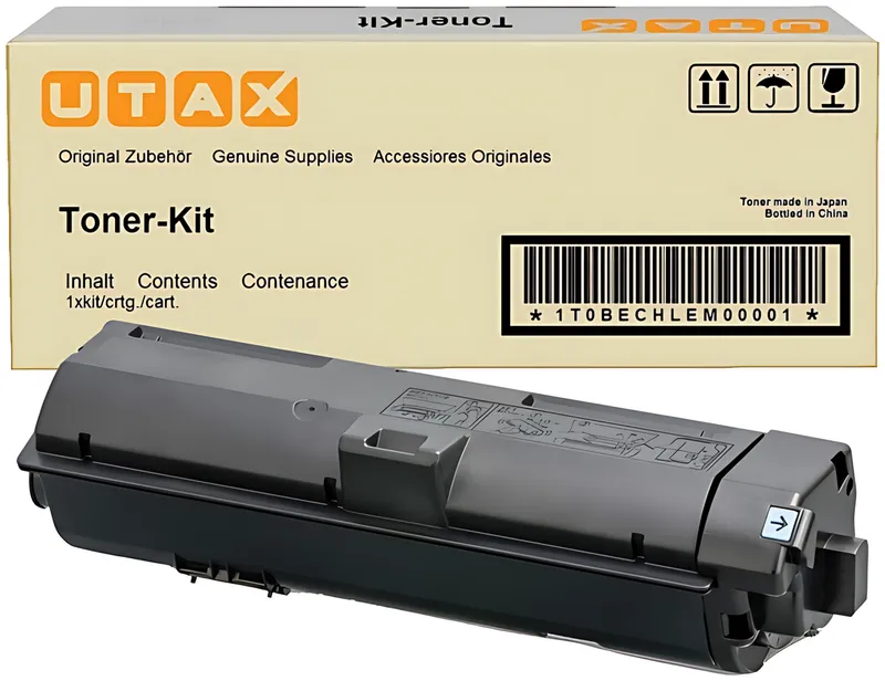 Utax 1T02RV0UT0/PK-1010 Toner-Kit, 3.000 Seiten ISO/IEC 19752