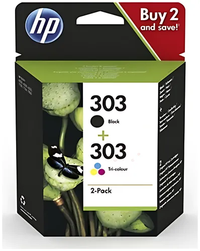 HP 3YM92AE/303 Druckkopfpatrone Multipack schwarz + color 4ml VE=2
