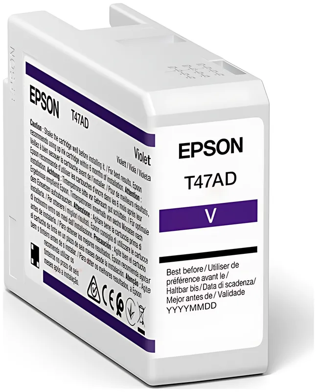Epson C13T47AD00/T47AD Tintenpatrone violett 50ml