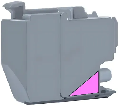 Kompatibel PRIBLC3213MG Tintenpatrone magenta, 400 Seiten (ersetzt Brother LC3213M)