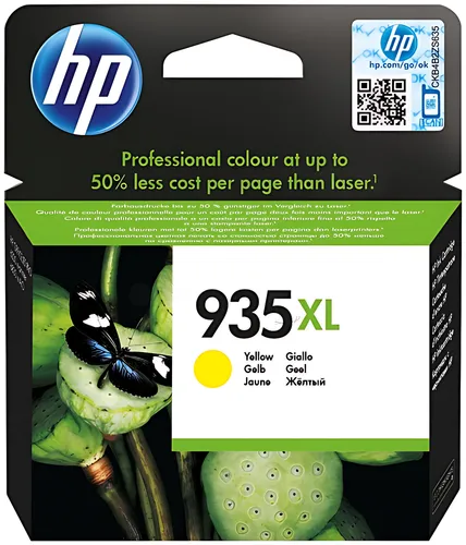 HP C2P26AE/935XL Tintenpatrone gelb High-Capacity, 825 Seiten ISO/IEC 24711 9.5ml