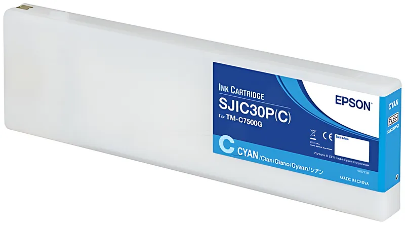 Epson C33S020640/SJIC-30-P-C Tintenpatrone cyan 294,3ml