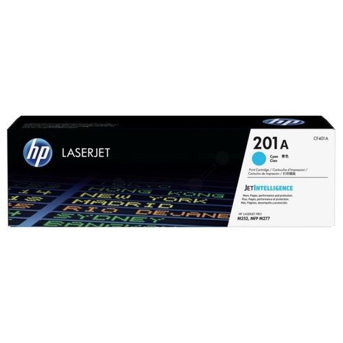 HP CF401A/201A Tonerkartusche cyan, 1.330 Seiten ISO/IEC 19752