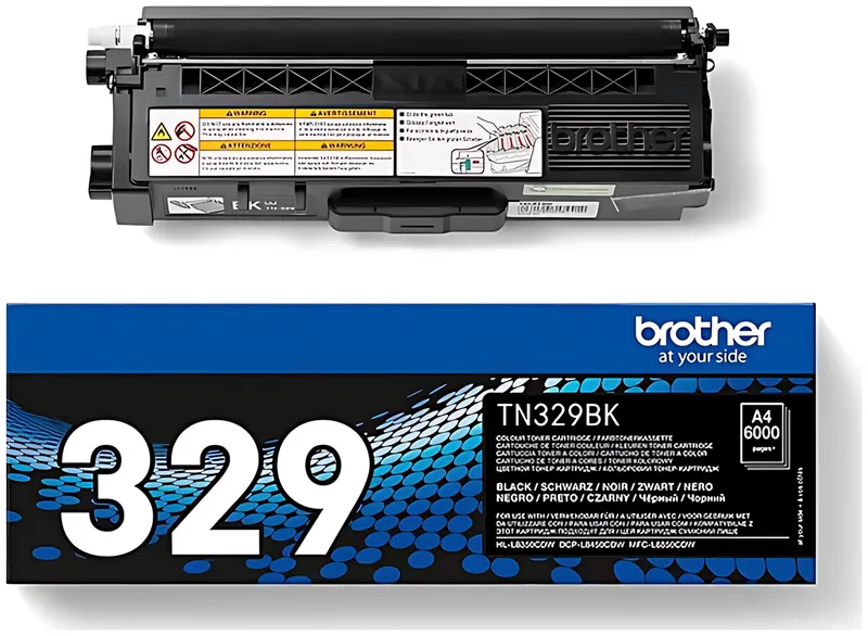 Brother TN-329BK Toner-Kit schwarz extra High-Capacity, 6.000 Seiten ISO/IEC 19798