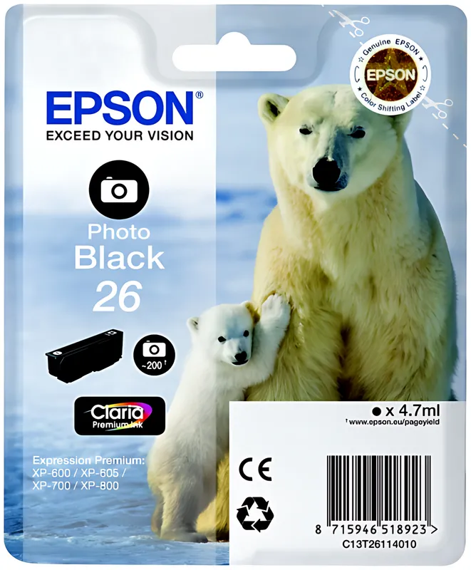 Epson 26 Photoschwarz