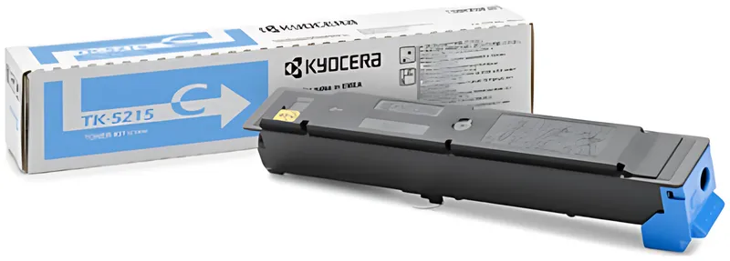 Kyocera 1T02R6CNL0/TK-5215C Toner-Kit cyan, 15.000 Seiten ISO/IEC 19798