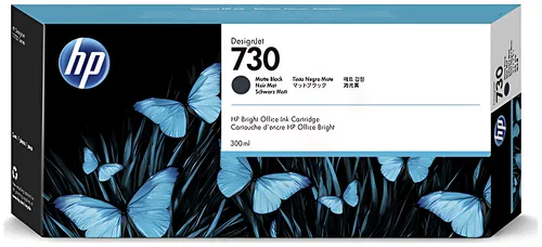 HP P2V71A/730 Tintenpatrone schwarz matt 300ml