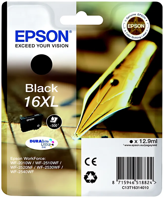 Epson 16XL Schwarz
