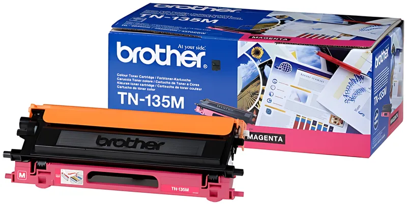 Brother TN-135M Toner magenta High-Capacity, 4.000 Seiten ISO/IEC 19798