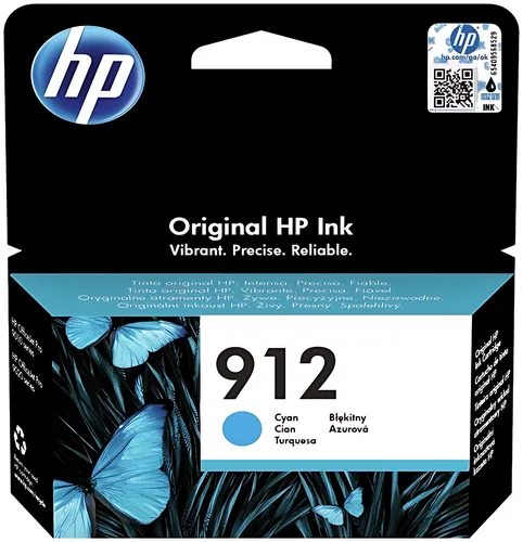 HP 3YL77AE/912 Tintenpatrone cyan, 315 Seiten 2.93ml