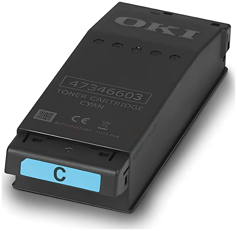 OKI 09006127 Toner-Kit cyan, 6.000 Seiten ISO/IEC 19752