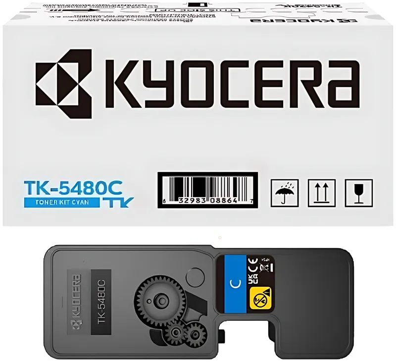 Kyocera 1T0C22CNL0/TK-5480C Toner-Kit cyan, 1.250 Seiten ISO/IEC 19798