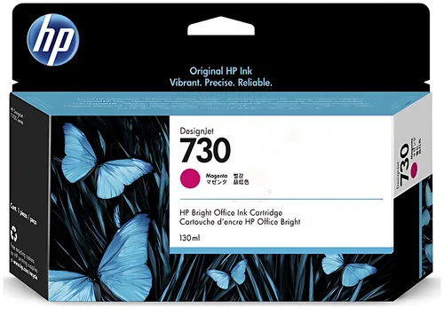 HP P2V63A/730 Tintenpatrone magenta 130ml