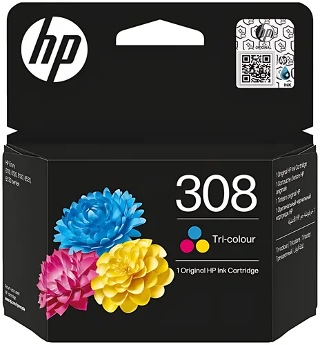 HP 7FP20UE/308 Druckkopfpatrone color, 120 Seiten