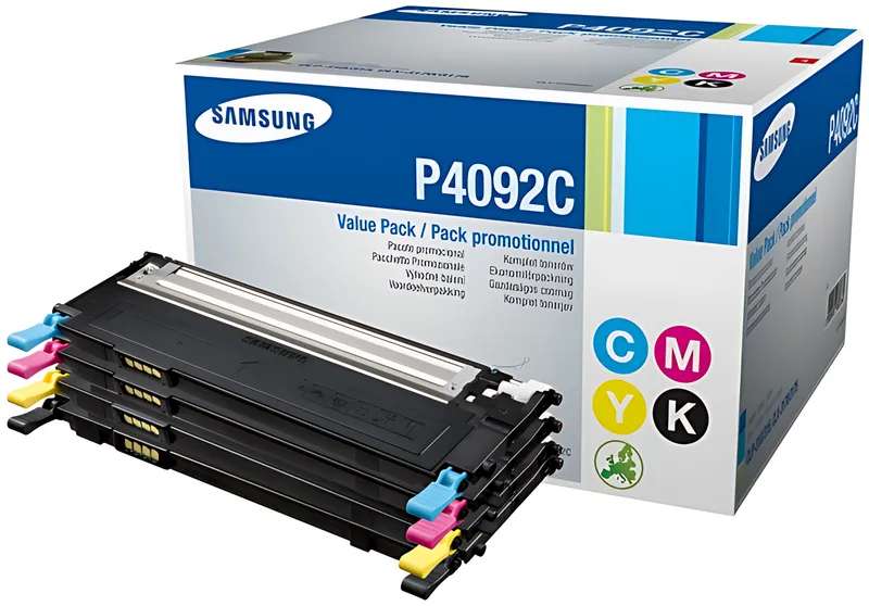 Samsung CLT-P4092C/ELS/P4092C Toner Value-Kit (Bk,C,M,Y) 1500 pg+3x1000 pg