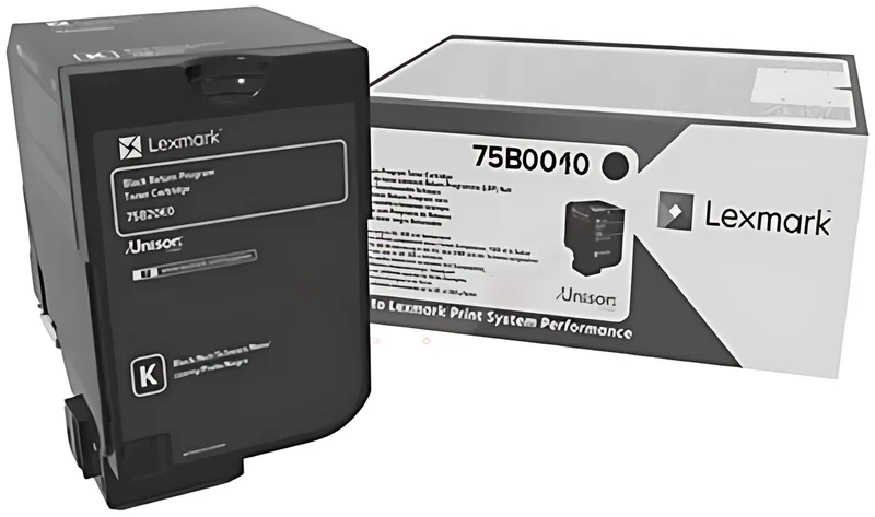 Lexmark 75B0010 Toner-Kit schwarz, 13.000 Seiten ISO/IEC 19752