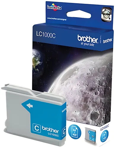 Brother LC-1000C Tintenpatrone cyan, 400 Seiten ISO/IEC 24711 6.5ml