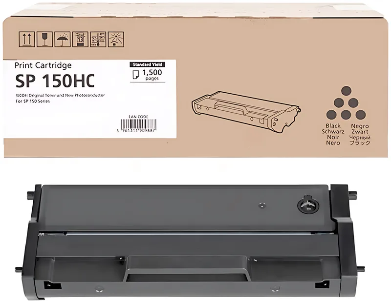 Ricoh 408010/TYPE 150HC Tonerkartusche, 1.500 Seiten ISO/IEC 19752