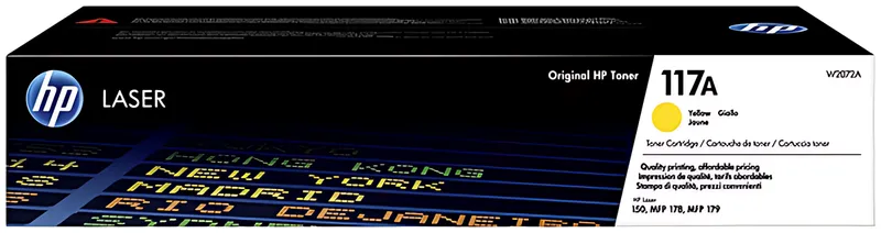 HP 117A Toner Varianten