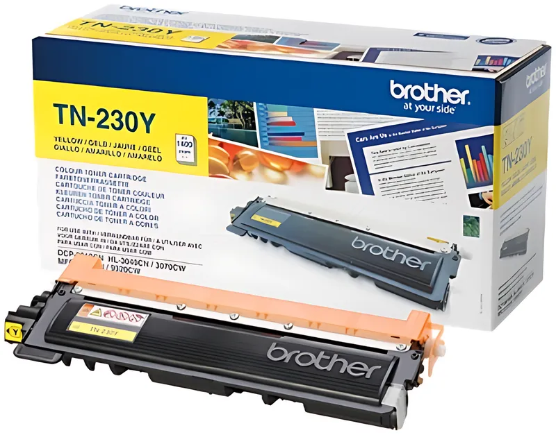 Brother TN-230Y Toner-Kit gelb, 1.400 Seiten ISO/IEC 19798