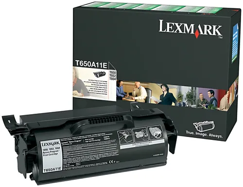 Lexmark T650A11E Tonerkartusche schwarz return program, 7.000 Seiten ISO/IEC 19752