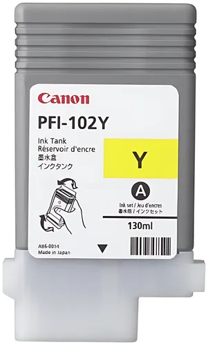Canon 0898B001/PFI-102Y Tintenpatrone gelb 130ml