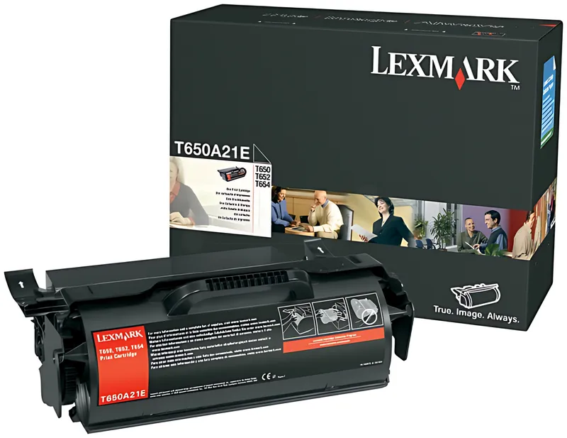 Lexmark T650A21E Tonerkartusche schwarz, 7.000 Seiten ISO/IEC 19752