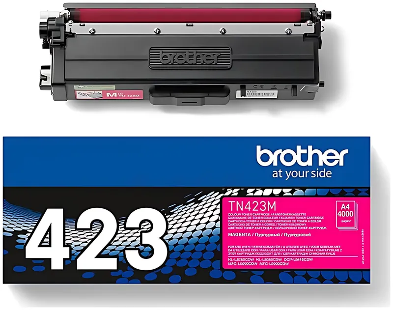 Brother TN-423M Toner-Kit magenta High-Capacity, 4.000 Seiten ISO/IEC 19752