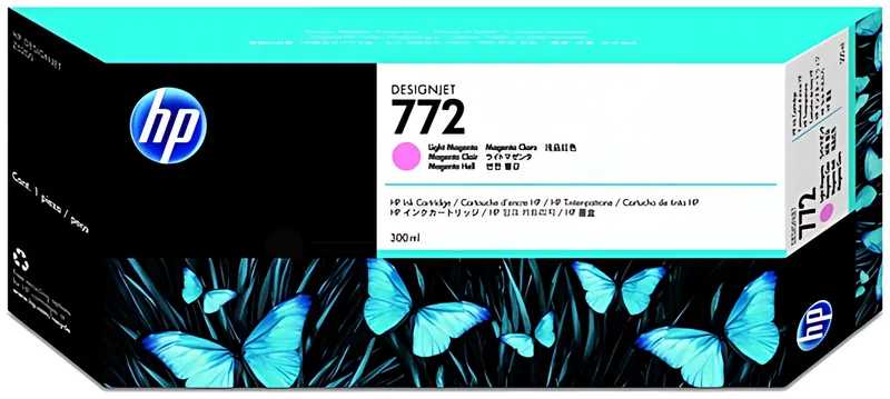 HP CN631A/772 Tintenpatrone magenta hell 300ml