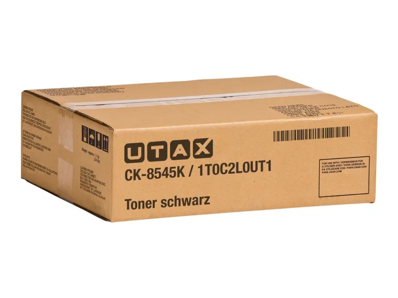 Utax 1T0C2L0UT1/CK-8545K Toner-Kit schwarz, 40.000 Seiten/5%