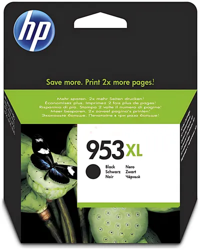HP L0S70AE/953XL Tintenpatrone schwarz High-Capacity, 2.000 Seiten 42.5ml
