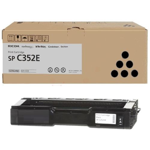 Ricoh 407383/TYPE SP352E Toner-Kit schwarz, 7.000 Seiten ISO/IEC 19752