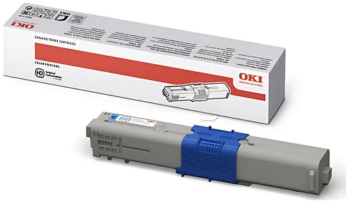 OKI 44469706 Toner-Kit cyan, 2.000 Seiten ISO/IEC 19798