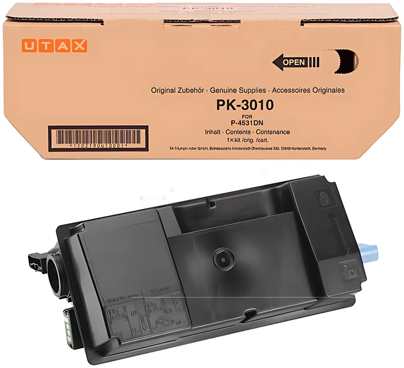 Utax 1T02T90UT0/PK-3010 Toner-Kit, 12.500 Seiten/5%