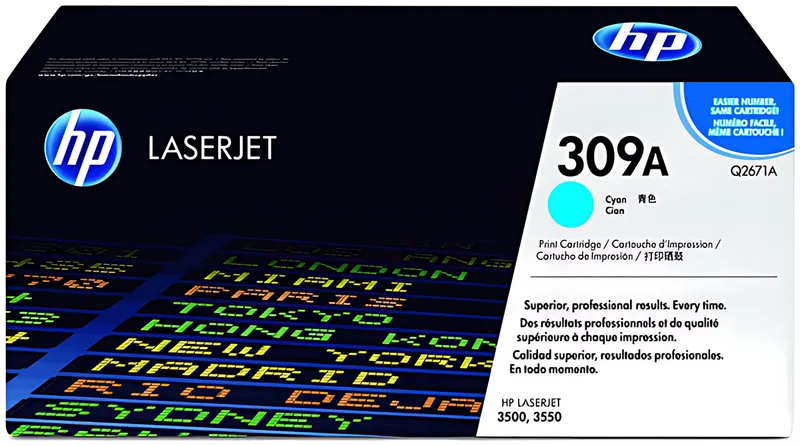 HP Q2671A/309A Tonerkartusche cyan, 4.000 Seiten/5%