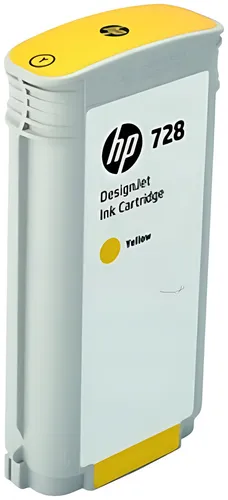 HP F9J65A/728 Tintenpatrone gelb 130ml