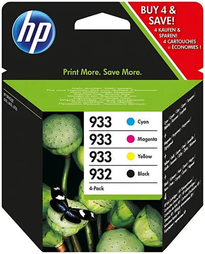 HP 6ZC71AE/932/933 Tintenpatrone MultiPack Bk,C,M,Y 8,5ml + 3x4ml VE=4