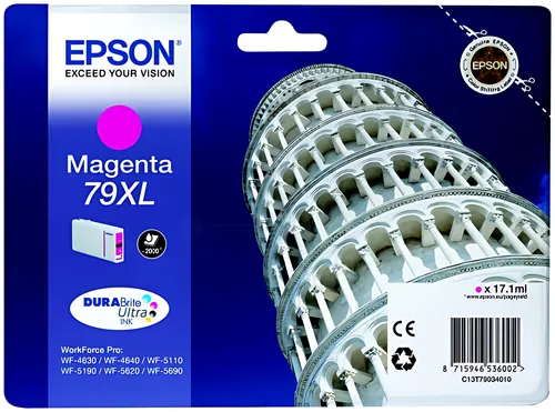 Epson C13T79034010/79XL Tintenpatrone magenta High-Capacity, 2.000 Seiten 17.1ml