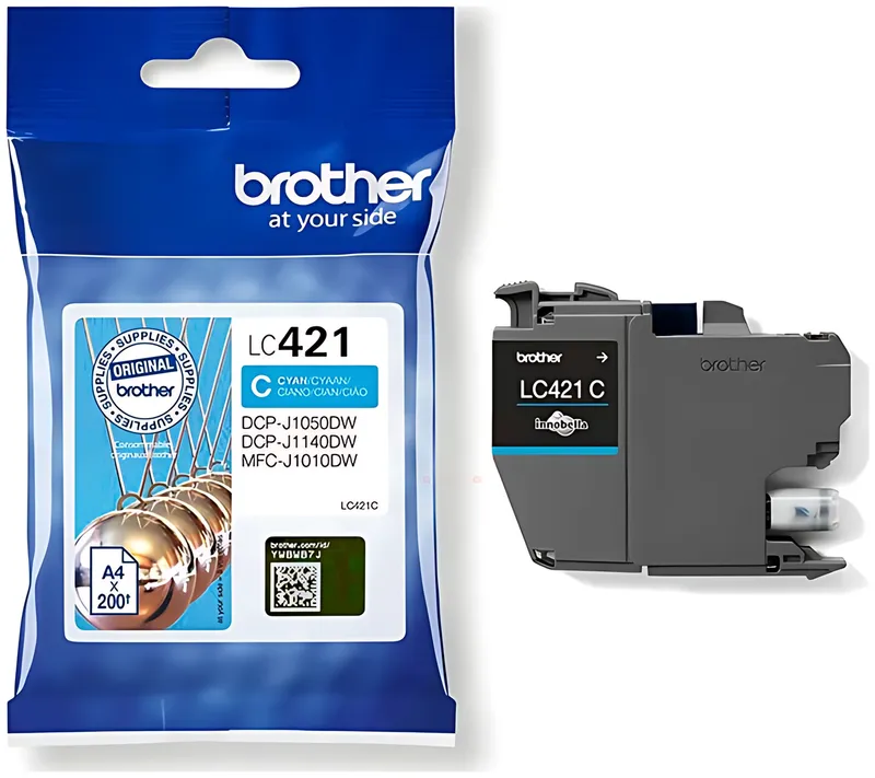Brother LC-421C Tintenpatrone cyan