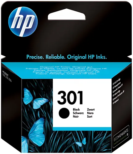 HP CH561EE/301 Druckkopfpatrone schwarz, 170 Seiten ISO/IEC 24711 3ml