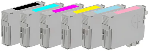 Kompatibel PRSET0807 Tintenpatrone MultiPack Bk,C,M,Y,LC,LM VE=6 (ersetzt Epson T0807)