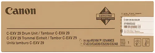 Canon 2779B003/C-EXV29 Drum Kit color, 1x59.000 Seiten/5% VE=1