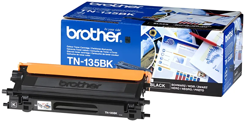 Brother TN-135BK Toner schwarz High-Capacity, 5.000 Seiten ISO/IEC 19798