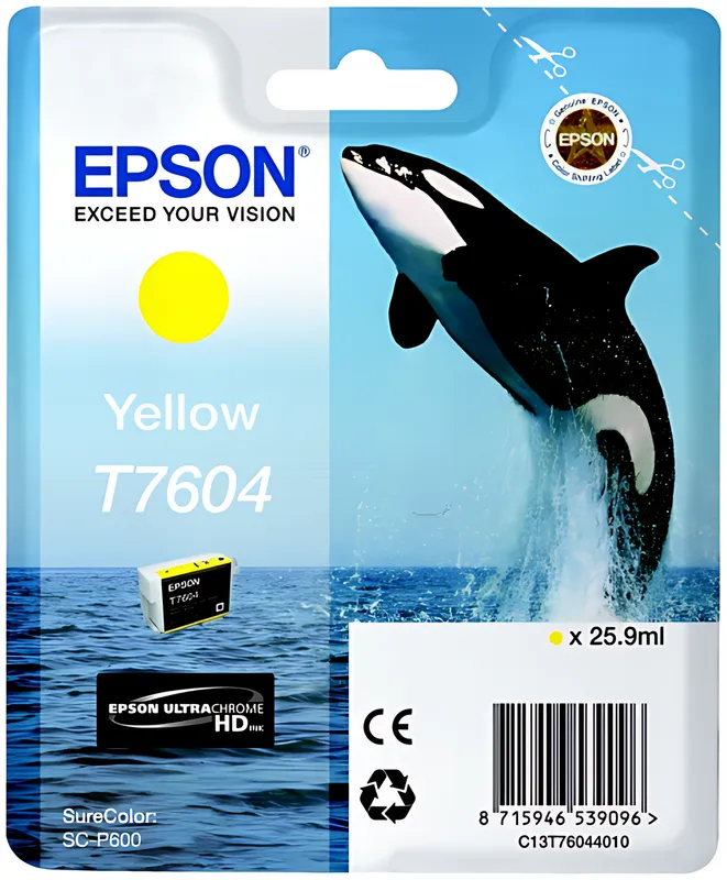 Epson T7604 Gelb Tintenpatrone