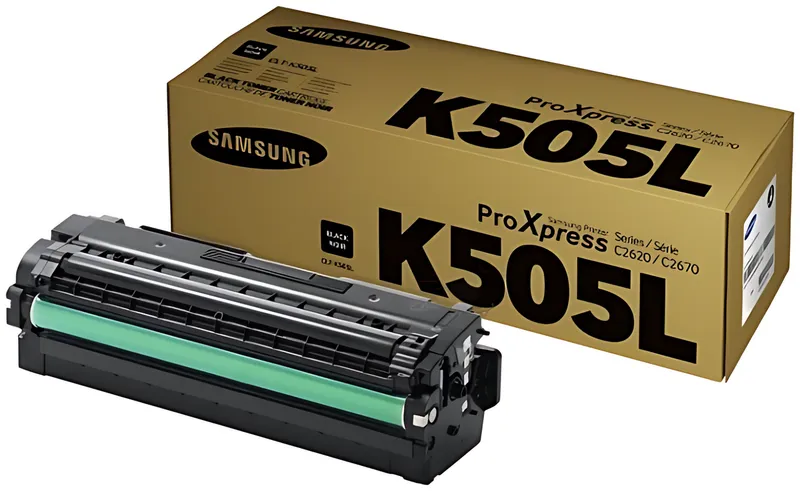 Samsung CLT-K505L/ELS/K505L Tonerkartusche schwarz, 6.000 Seiten ISO/IEC 19798