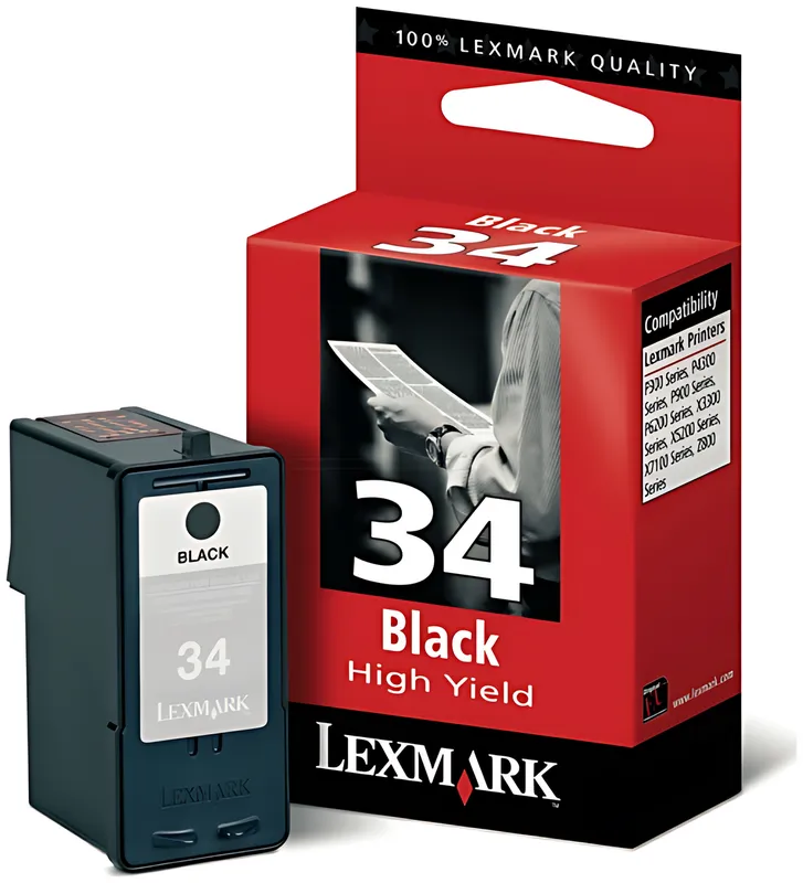Lexmark 34XL Druckkopfpatrone schwarz